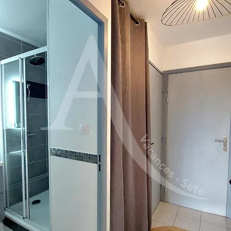 Apartment T3 Avec Terrasse, Climatisation Et Parking Sete